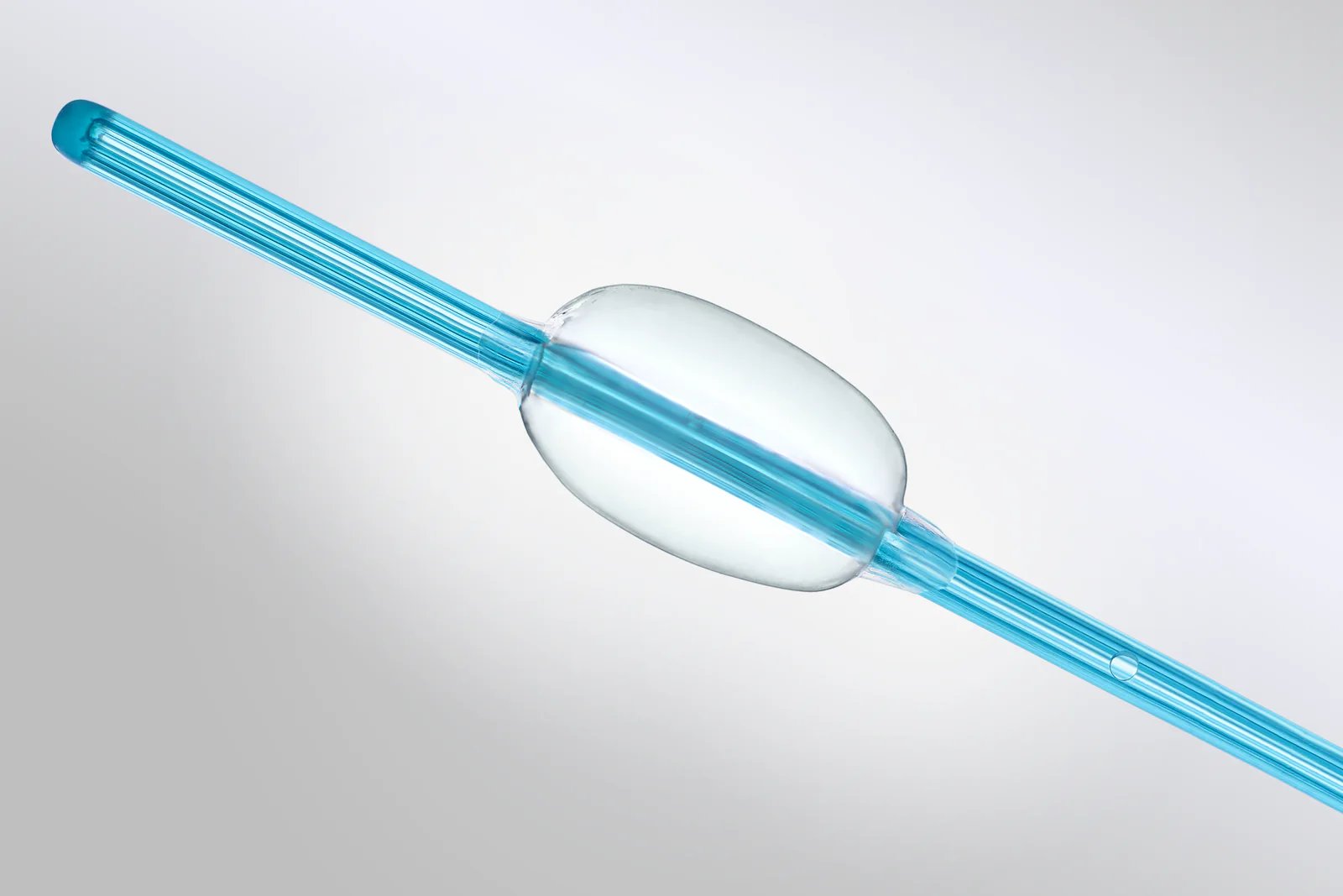 Balloon catheter assembly for an interventional device