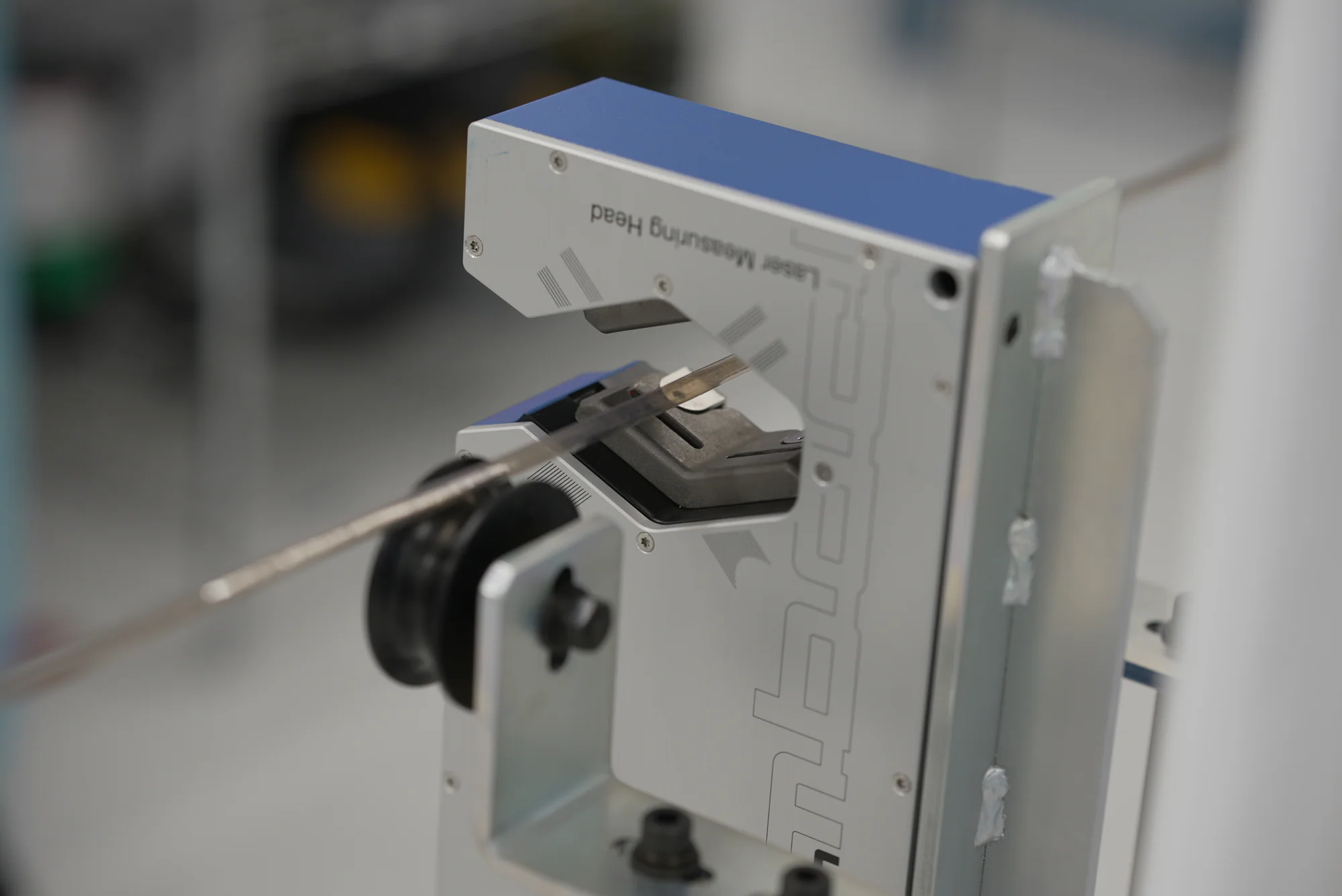 In-line measurement equipment monitoring extruded medical tubing
