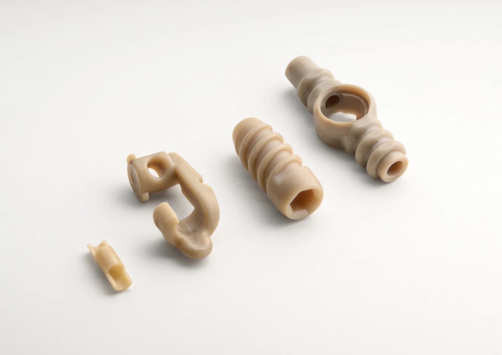 Miniature PEEK components produced by medical micro-molding