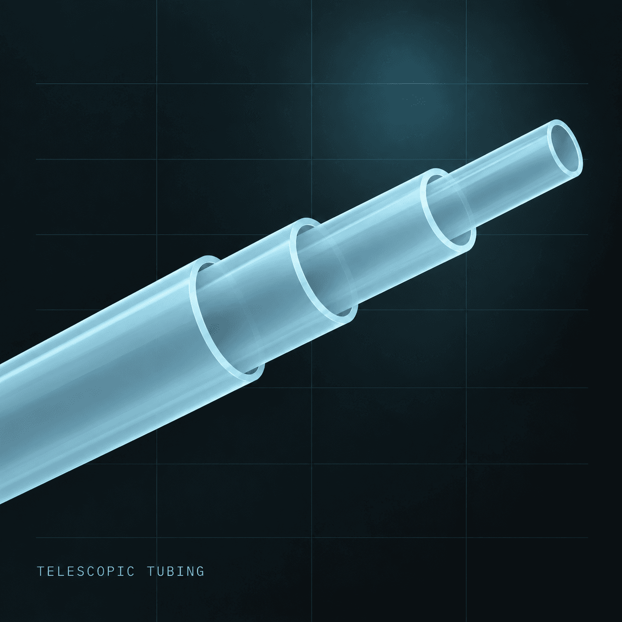 Telescopic tubing product family