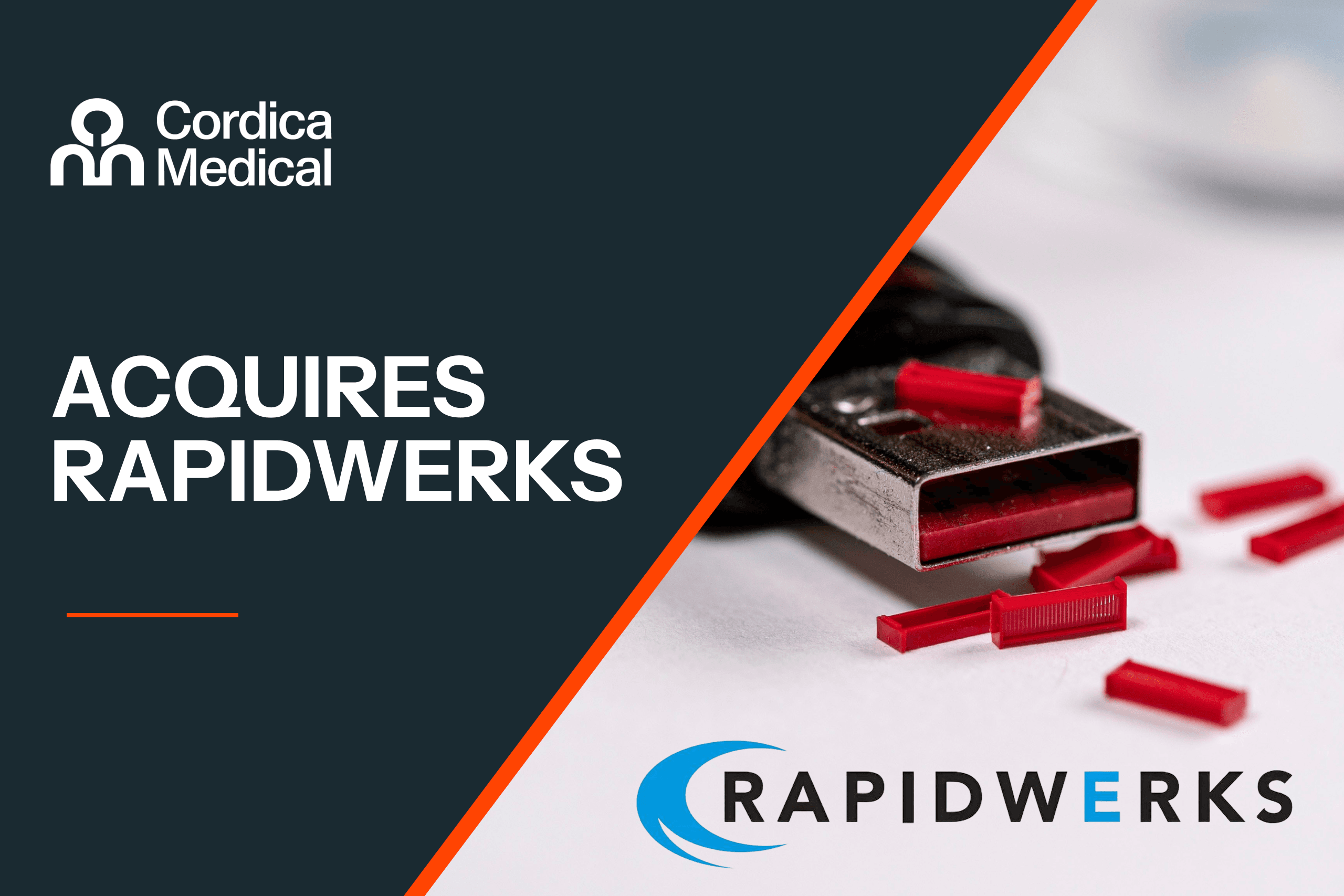Cordica Medical Acquires RapidWerks Micro-Molding